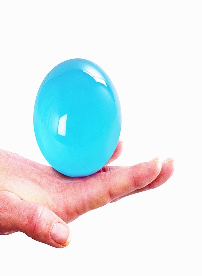 DSJUGGLING Aqua Acrylic Contact Juggling Ball - 76mm (3 Inches) -Blue - Image 3